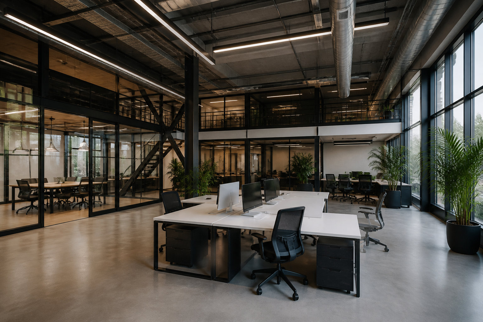 Espace de travail moderne et durable